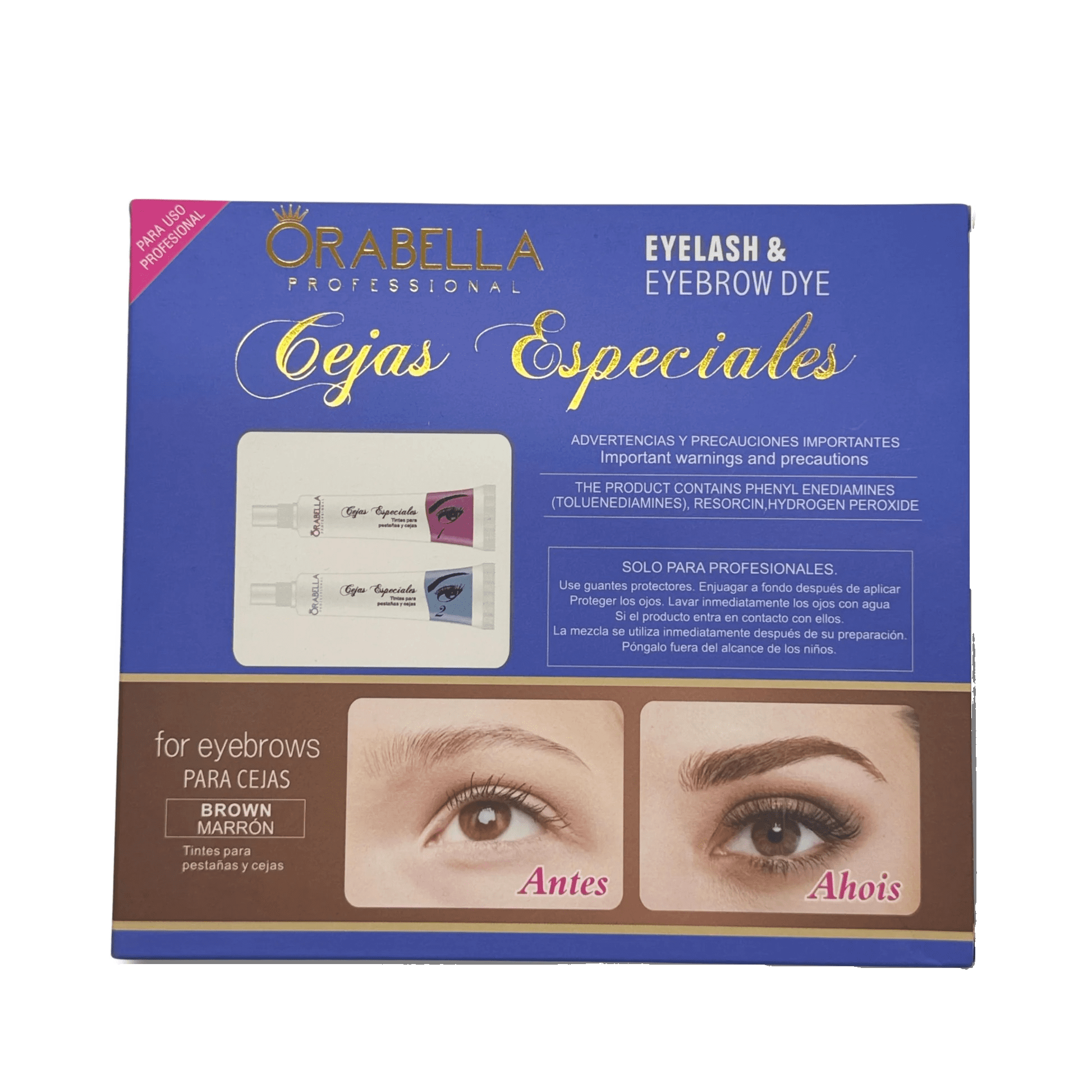 Orabella Cejas Especiales – Professzionális Szemöldök- és Szempillafesték (Coffee) 1 Orabella Cejas Especiales – Professzionális Szemöldök- és Szempillafesték (Coffee)